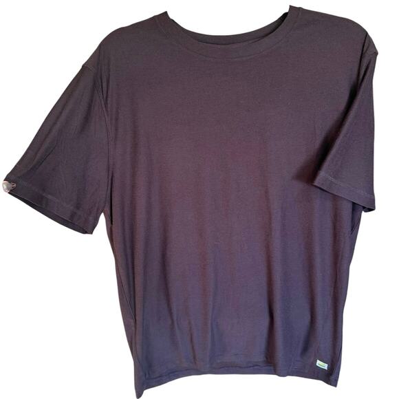 Vuori Strato Tech Tee Shirt Crewneck Short Sleeve In Oxblood Red Size XL - Picture 3 of 11